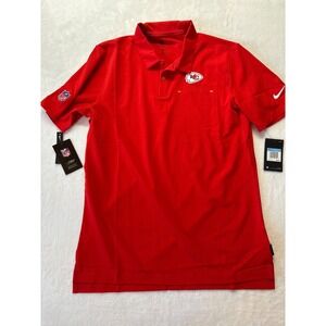 Nike Men's Vibrant Red Polo Shirt